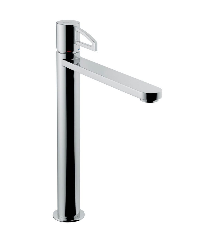 Hohe Waschtischarmatur Emmevi Ade 78006 mit Click-Clack, Chrom, Gelochter Hebel Hohe Waschtischarmatur Emmevi Ade 78006 mit Click-Clack – 2