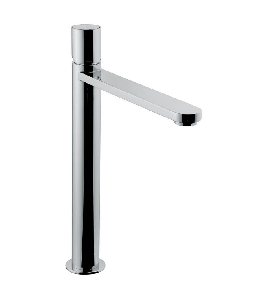 Hohe Waschtischarmatur Emmevi Ade 78006 mit Click-Clack, Chrom, Standardhebel Hohe Waschtischarmatur Emmevi Ade 78006 mit Click-Clack