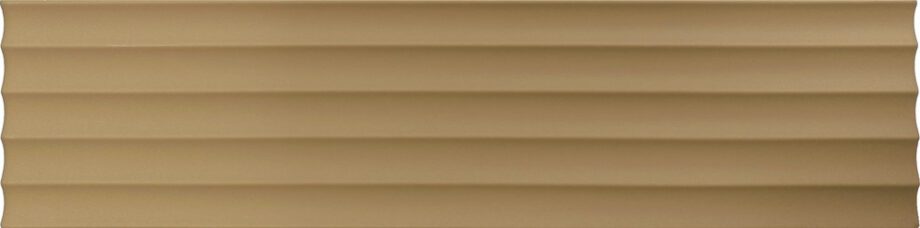 Soonelise reljeefiga keraamiline seinaplaat Dune Ima Mostaza Keramik-Wandfliese mit Rillenrelief Dune Ima Mostaza, 10x40 cm, 9 mm, Senfgelb