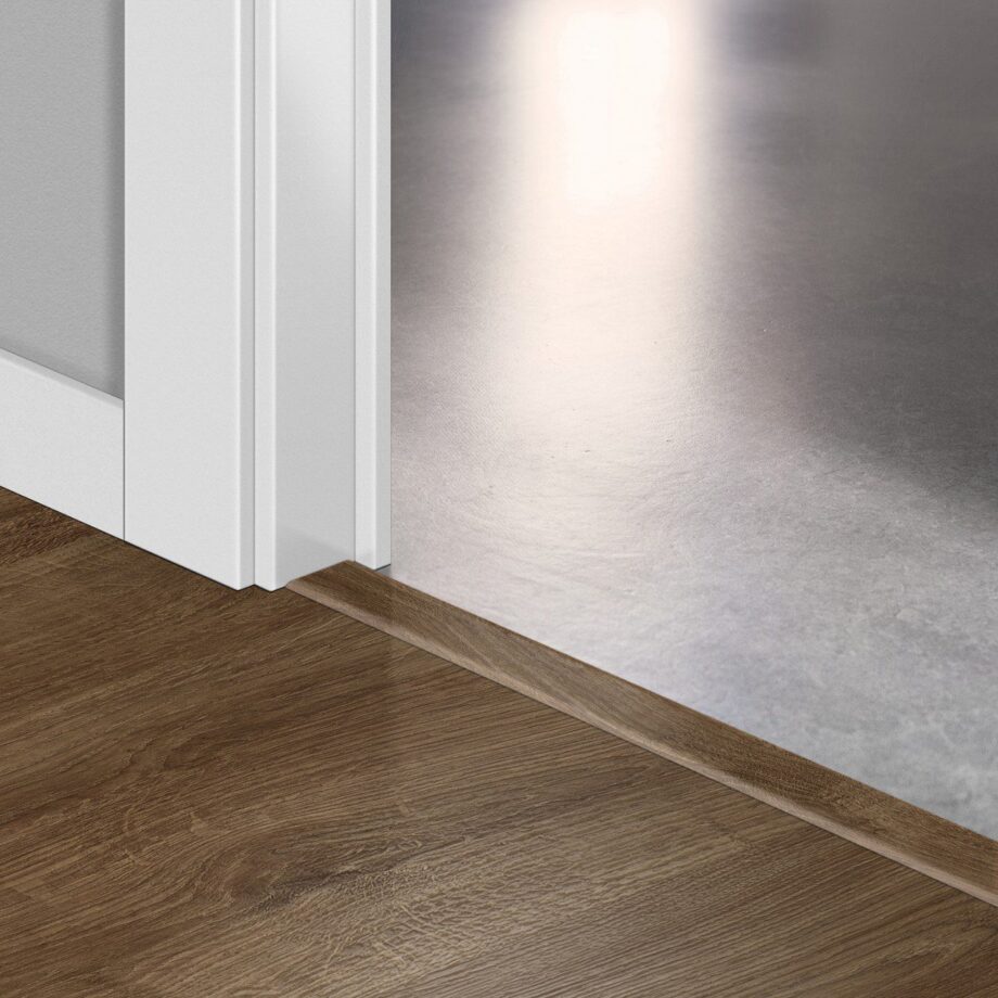 Incizo 5-in-1 Übergangsprofil Quick-Step Newcastle Oak Brown für Laminat, 13x48x2150 mm
