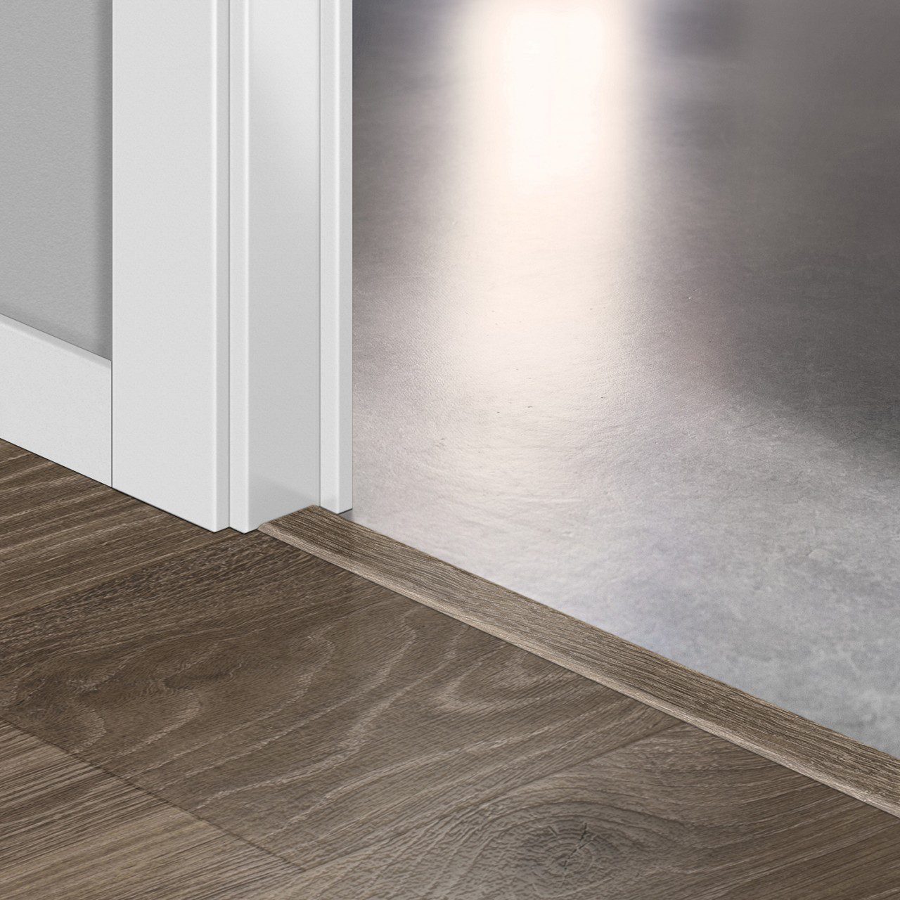 Incizo 5-in-1 Übergangsprofil Quick-Step Woodland Oak Brown für Laminat, 13x48x2150 mm