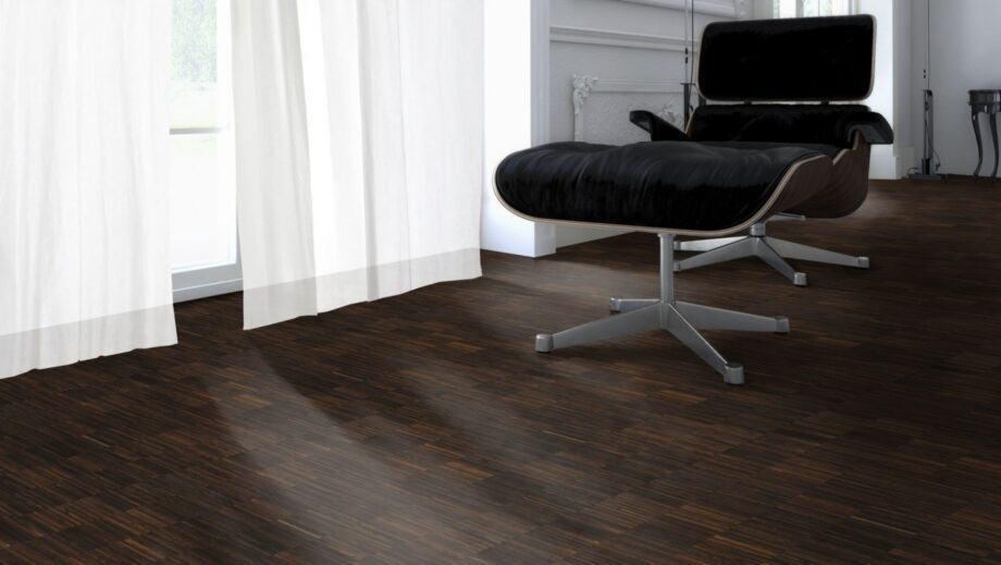 Industriaalparkett suitsutamm Naturell – interjöör Industrieparkett Räuchereiche Naturell, roh, 22 x 8 x 160 mm – 2