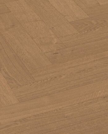 Fischgrätparkett Meister, Lindura HS 500, Classic oak Clay brown 20233, Fischgrät, 700 x 140 mm, gebürstet, ultramatt lackiert