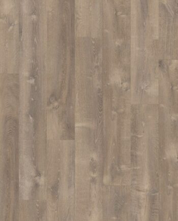 Klick-Vinylboden QUICK STEP, Pulse Click Plus, Sand storm oak brown, Eiche, gefast
