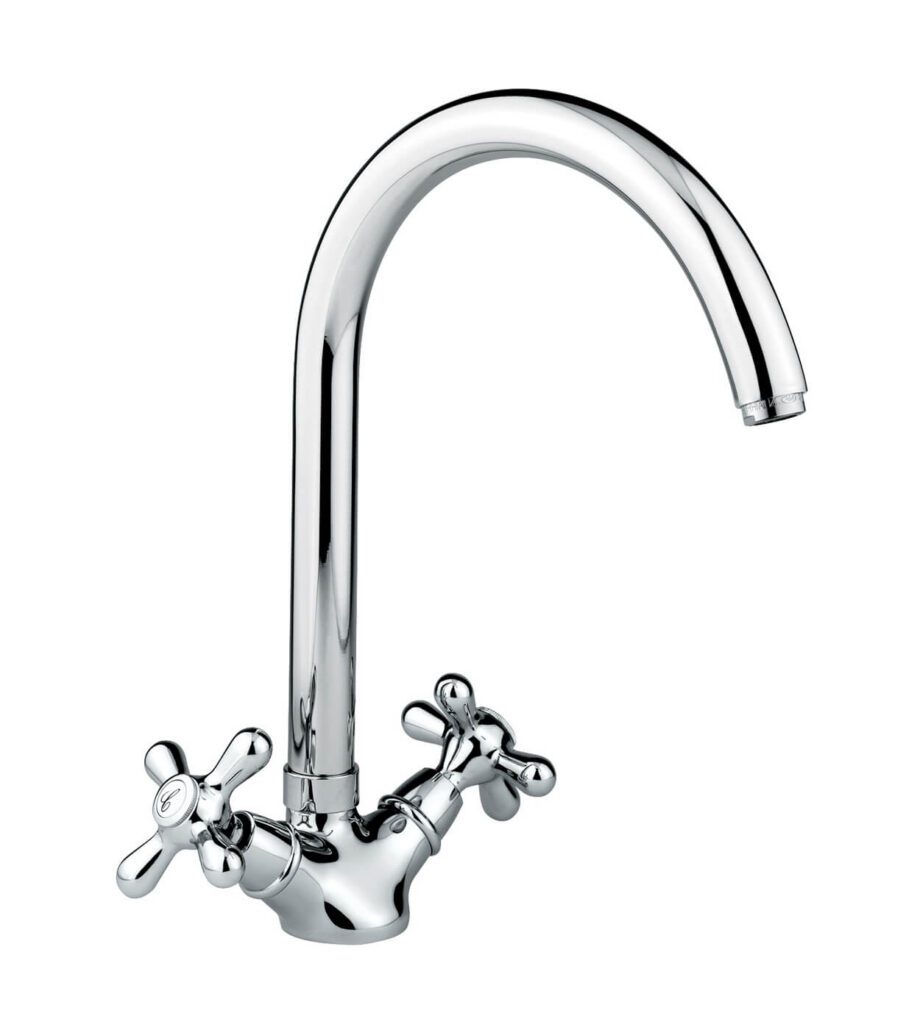 Zweigriff-Küchenarmatur Emmevi Decò Classic 12517 Zweigriff-Küchenarmatur Emmevi Decò Classic 12517