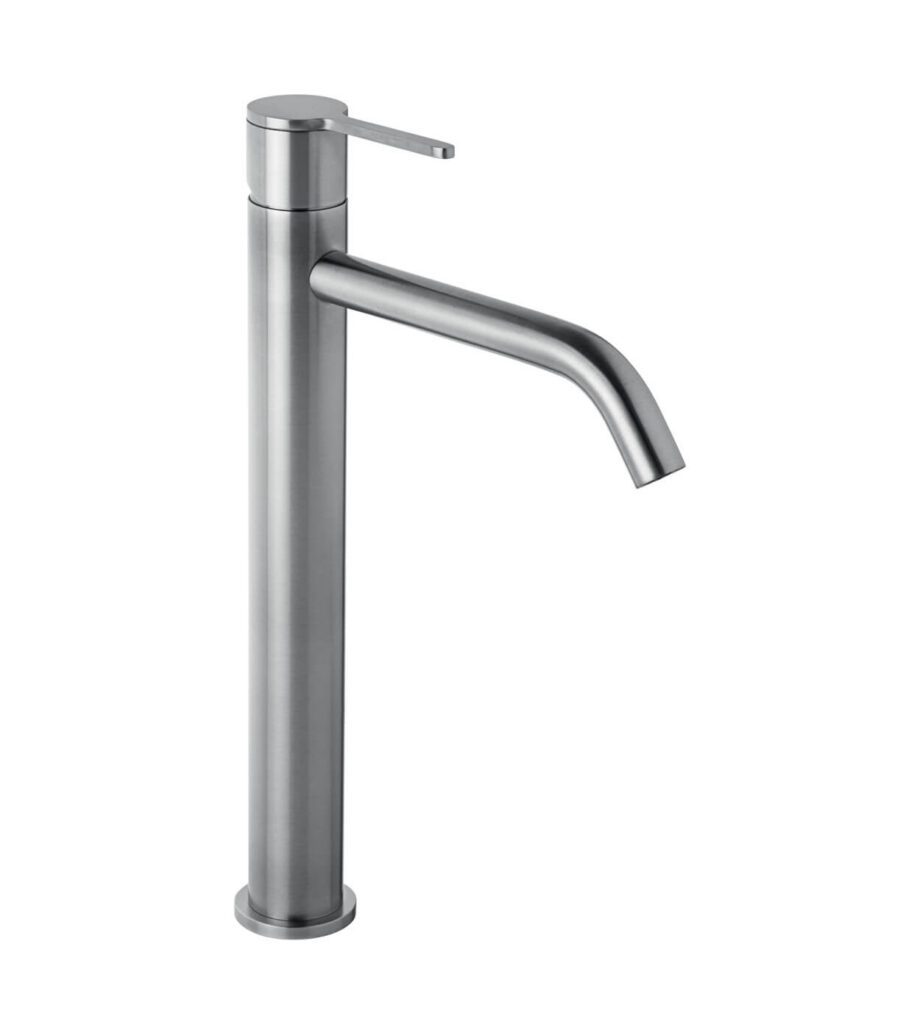 Hohe Waschtischarmatur Emmevi Filoinox 85003BIGIN mit Click-Clack Hohe Waschtischarmatur Emmevi Filoinox 85003BIGIN mit Click-Clack