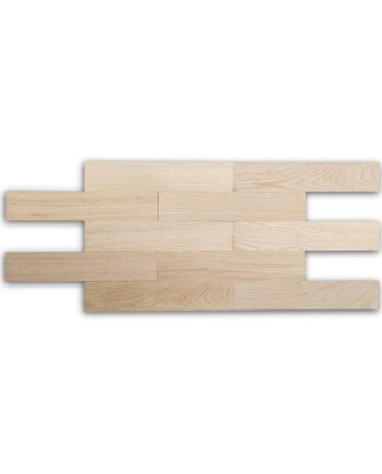Lamparkett Eiche Natur, englischer Verband, roh, 10 x 50 x 250 mm