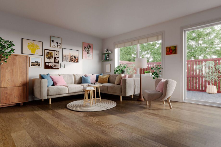 Landhausdiele Eiche Esta Nordic S Havana extramatt lackiert – 3