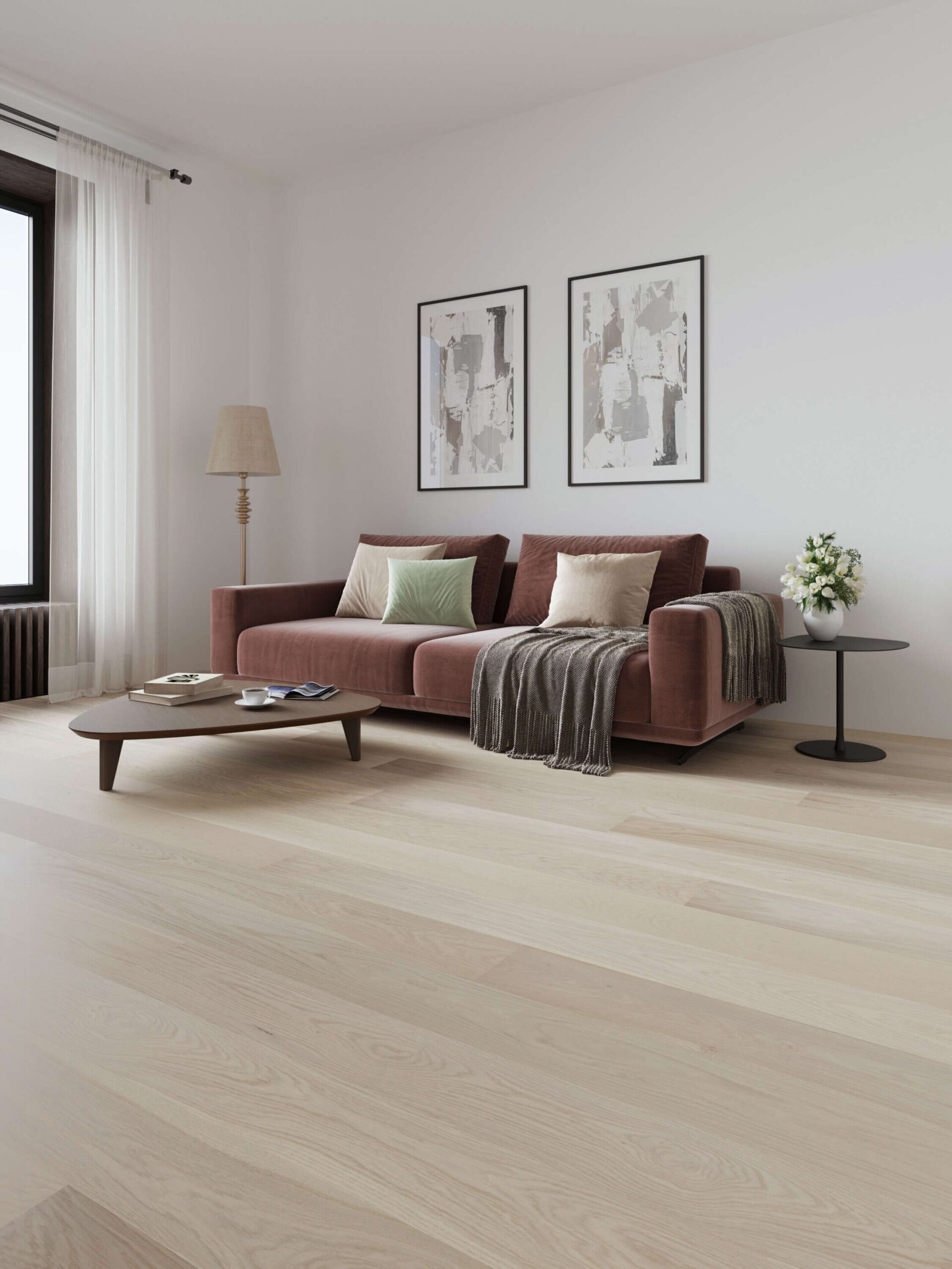 Landhausdiele Eiche Esta Nordic S Pearl extramatt lackiert – 3