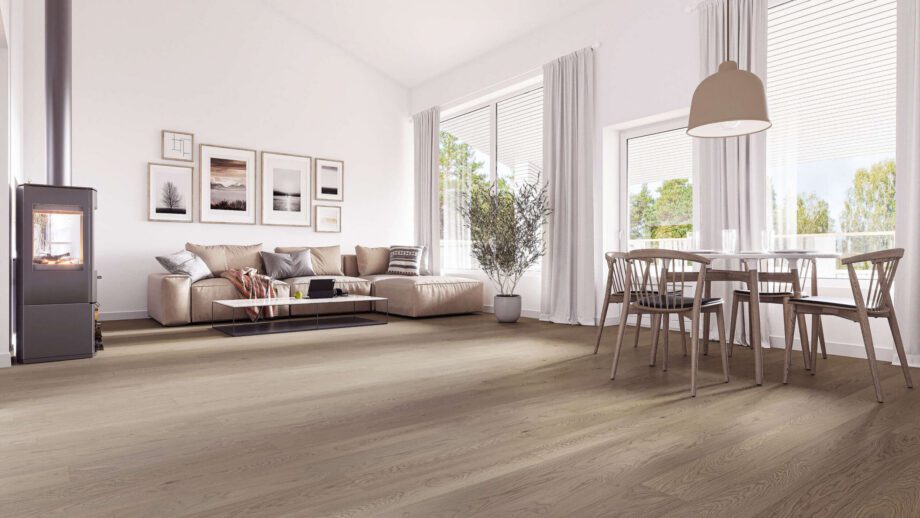 Landhausdiele Eiche Esta Nordic S Sandstone extramatt lackiert – 3