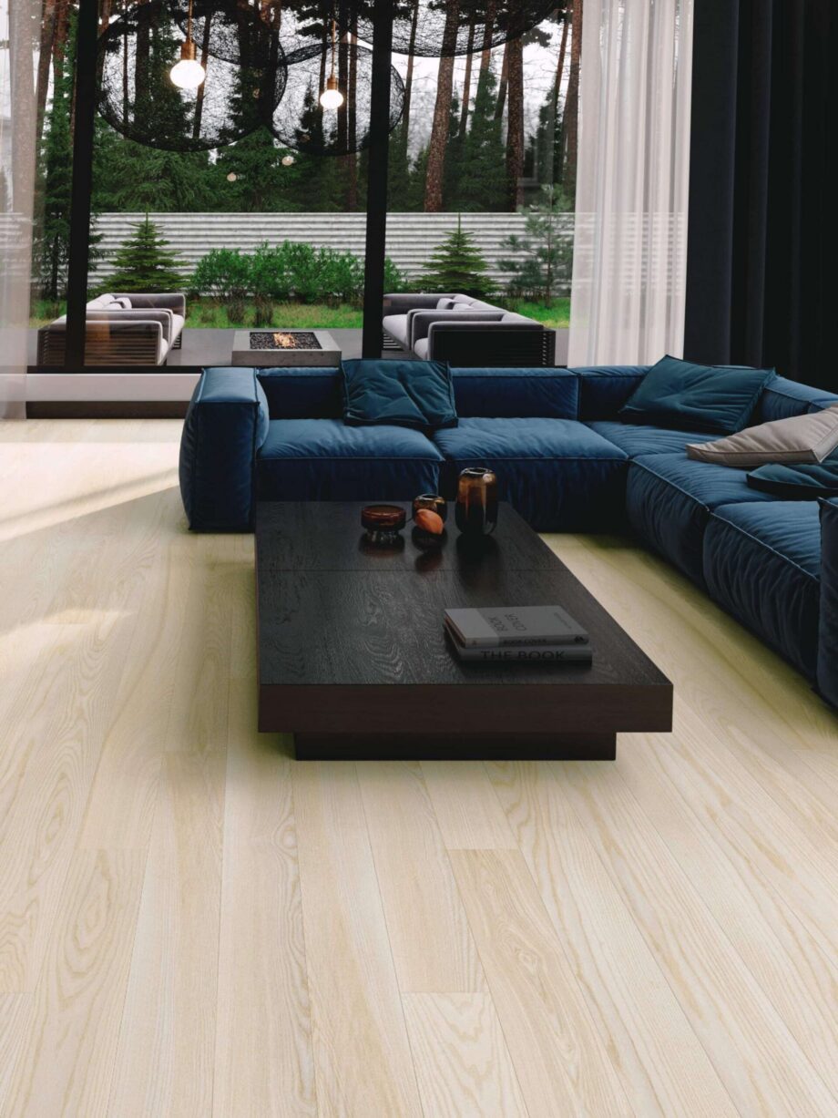 Landhausdiele Esche Esta Elegant Nordic 240 mm extramatt lackiert – 3