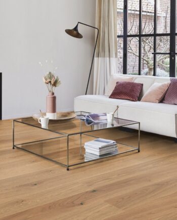 Landhausdiele Tarkett, Shade, Eiche Nutmeg Plank XT, 1-Stab, 2-seitige Mikrofase, gebürstet, gebeizt und Proteco Natura matt versiegelt