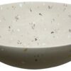 Waschbecken Dune Fragmenta Arena 40x40x15 cm, handbemaltes Keramik-Aufsatzwaschbecken