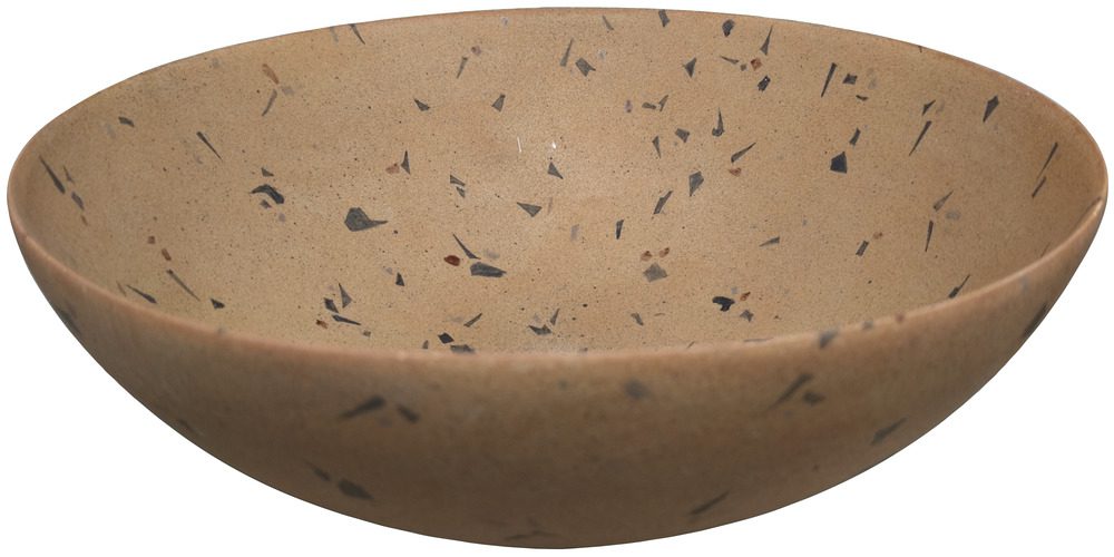 Valamu Dune Fragmenta Terracota 40x40x15 cm, käsitsi maalitud keraamiline pealisvalamu