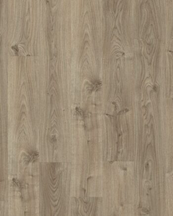 LVT Vinylboden Quick-Step Balance Click Cottage oak brown grey, Eiche, gefast