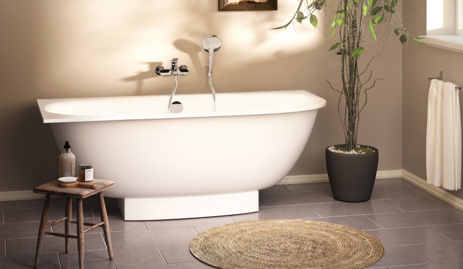Sisseehitatav kivivann PAA VERSO D 170×75 cm, ümar nurk D, läikiv kivimass 7 Einbau-Badewanne PAA VERSO D 170x75 cm, Mineralguss – 7