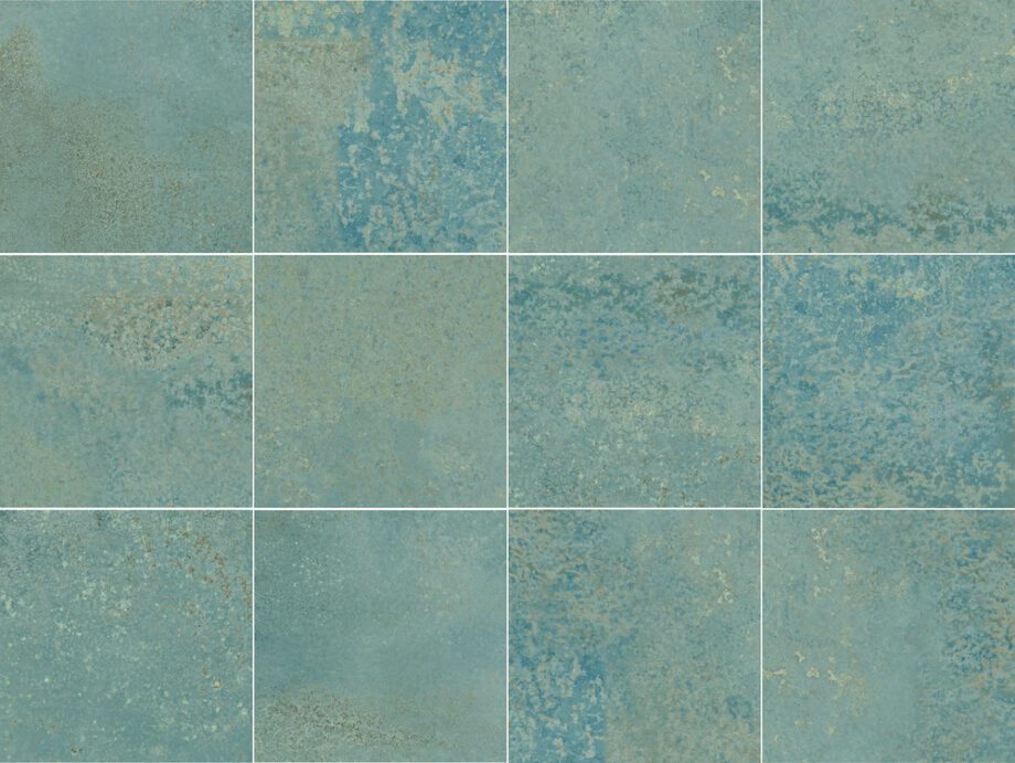 Matte Bodenfliese aus Feinsteinzeug Dune Magnet Mint, 20x20 cm, 9 mm, Mintgrün, R10 – 2
