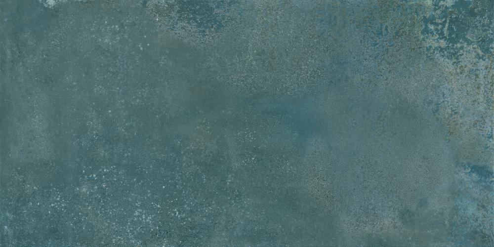 Lappato-Bodenfliese aus Feinsteinzeug Dune Magnet Petrol, 60x120 cm, 10 mm, Petrolblau