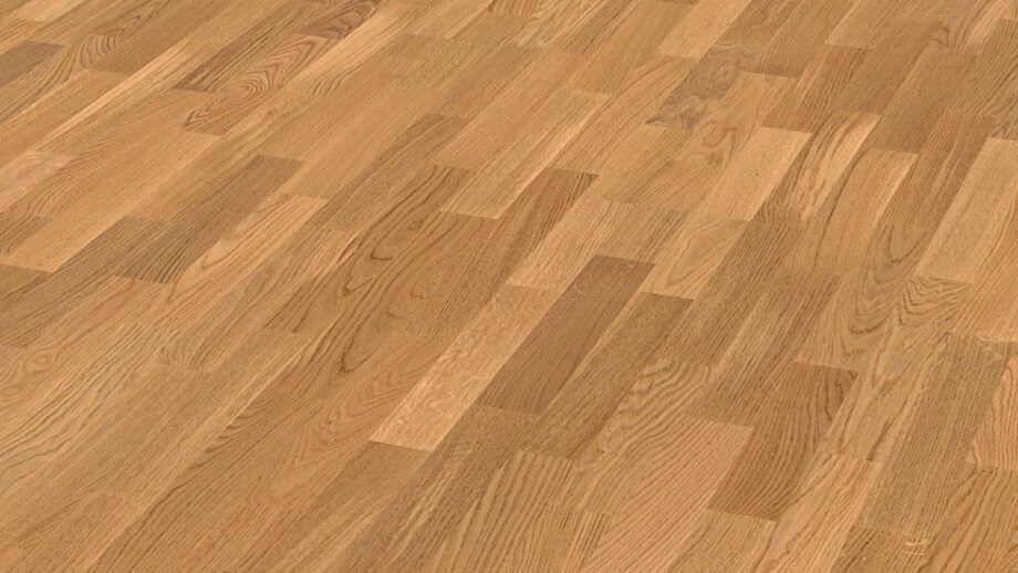 3-Stab Parkett Meister, Longlife PC 200, Oak harmonious 09032, 3-Stab, 2400 x 200 mm, gebürstet, ultramatt lackiert