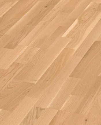 3-Stab Parkett Meister, Longlife PC 200, Pure oak lively 09036, 3-Stab, 2400 x 200 mm, gebürstet, ultramatt lackiert