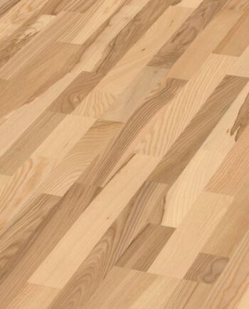 3-Stab Parkett Meister, Longlife PC 200, Pure ash lively 09047, 3-Stab, 2400 x 200 mm, gebürstet, ultramatt lackiert