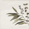 Handbemalte gemusterte Keramik-Wandfliese Dune Tabarca Olivia Verde, 15x15 cm, 9 mm, Grün