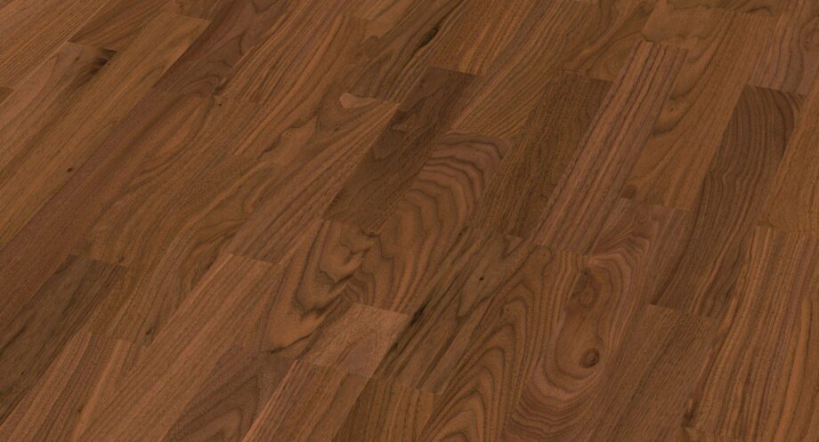 Parkettboden Ameerika pähkel American walnut harmonious, lackiert