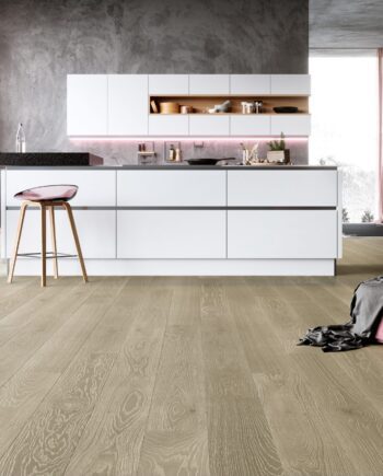 Parkettboden Eiche, Oak ABC Dune White Pores, gebürstet, gefast, extra matt versiegelt 5%