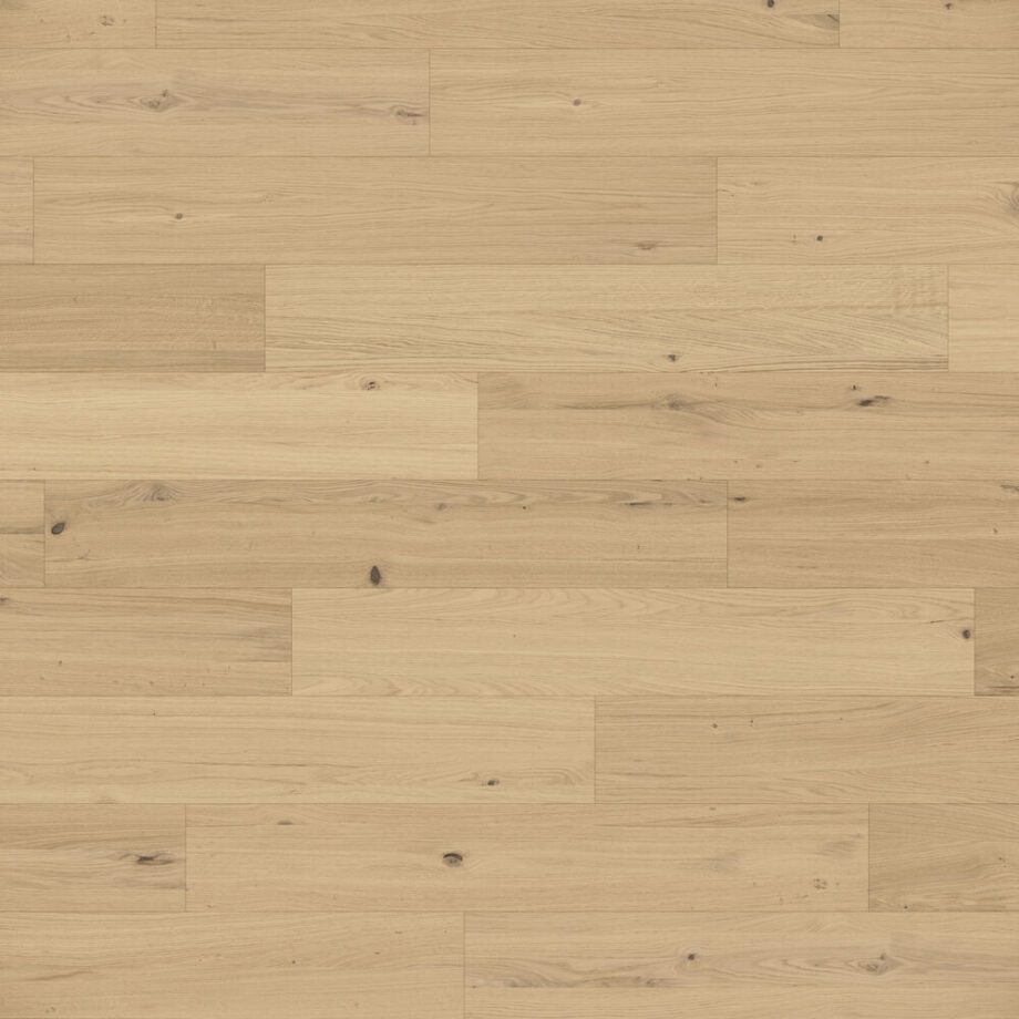 Eiche Parkett Parky Pro Ivory Oak Rustic Light, Furnier, gebürstet, supermatt lackiert, 1-Stab, 1203 x 190 x 7,2 mm