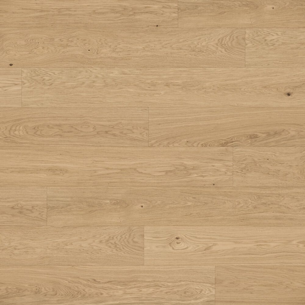 Landhausdiele Eiche Parky Summit Natural Oak Rustic Light, Furnier, gebürstet, supermatt lackiert, 1-Stab, 2050 x 233 x 10 mm