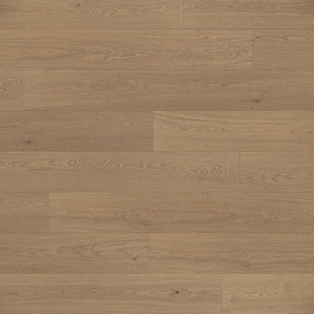 Landhausdiele Eiche Parky Summit Sahara Oak Rustic Light, Furnier, gebürstet, supermatt lackiert, 1-Stab, 2050 x 233 x 10 mm