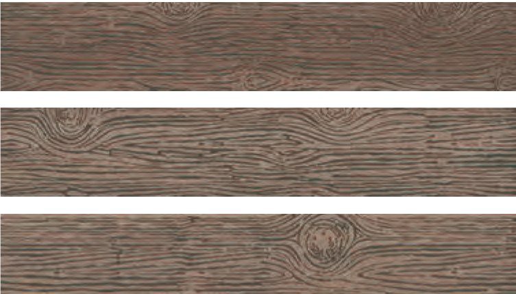 Puidumustriga keraamiline dekoorplaat ABK Poetry Wood Dec. Metal Oak Mix 3 – dekoor