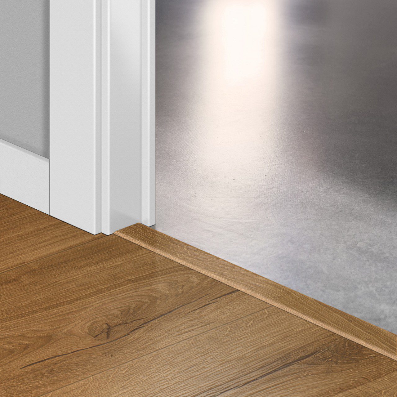 Incizo 5-in-1 Übergangsprofil Quick-Step Classic Oak Natural für Laminat, 13x48x2150 mm