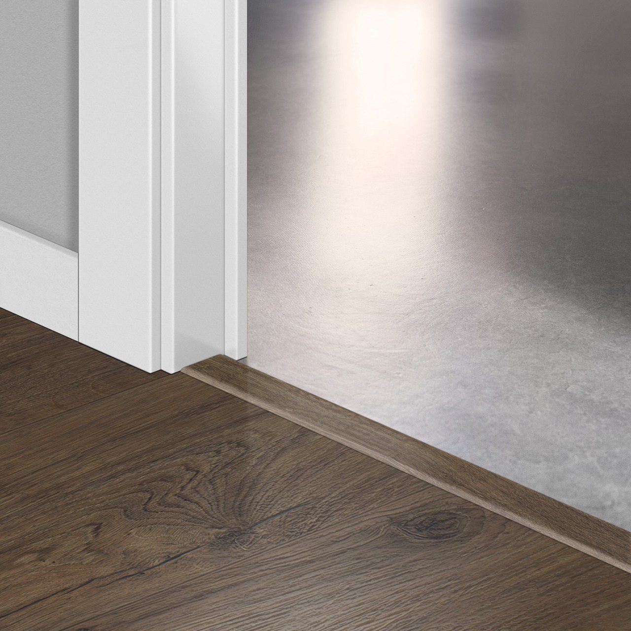 Incizo 5-in-1 Übergangsprofil Quick-Step Classic Oak Brown für Laminat, 13x48x2150 mm