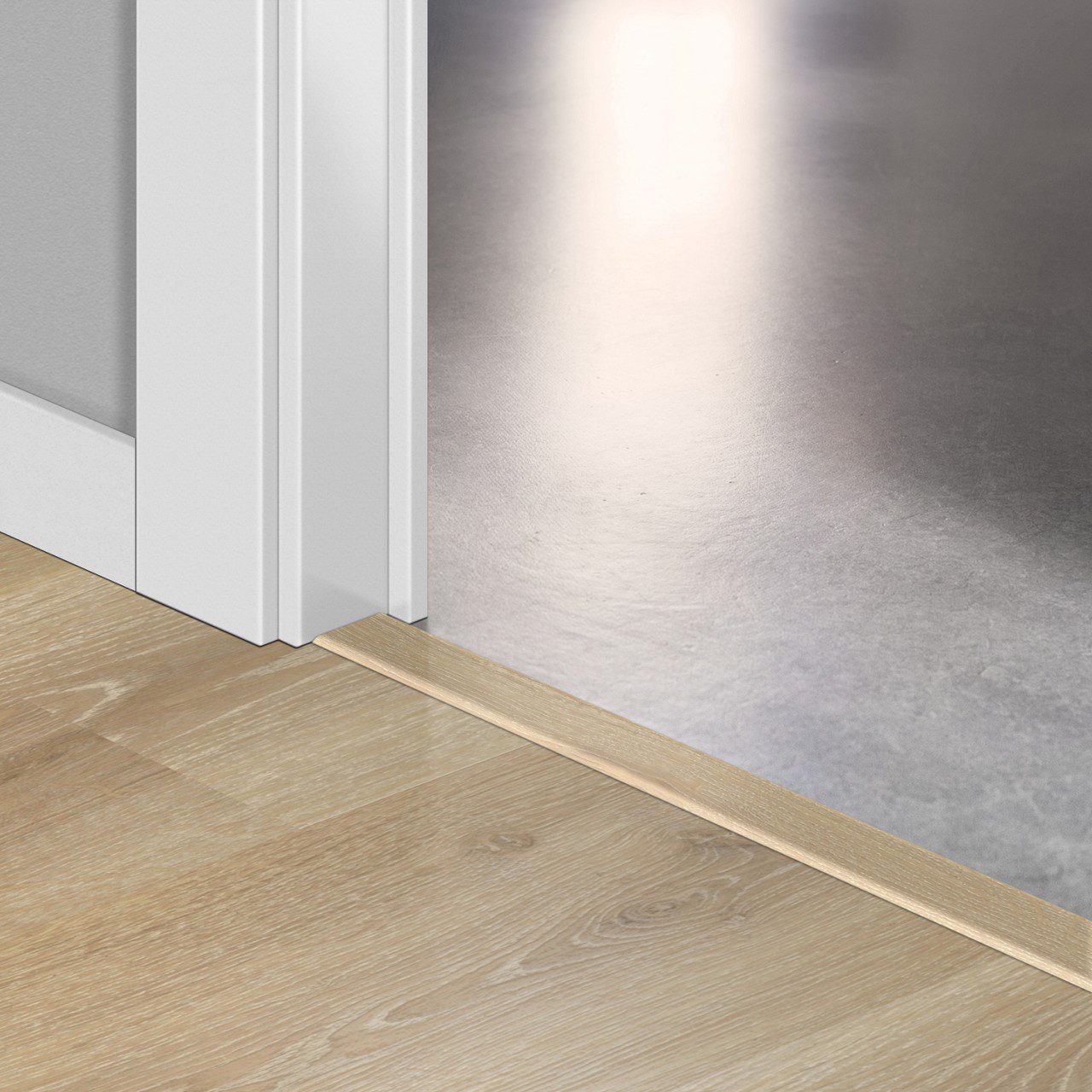 Incizo 5-in-1 Übergangsprofil Quick-Step Tennessee Oak Light Wood für Laminat, 13x48x2150 mm