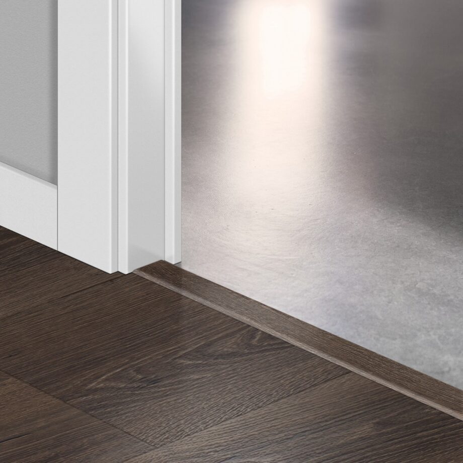 Incizo 5-in-1 Übergangsprofil Quick-Step Desert Oak Brushed Dark Brown für Laminat, 13x48x2150 mm
