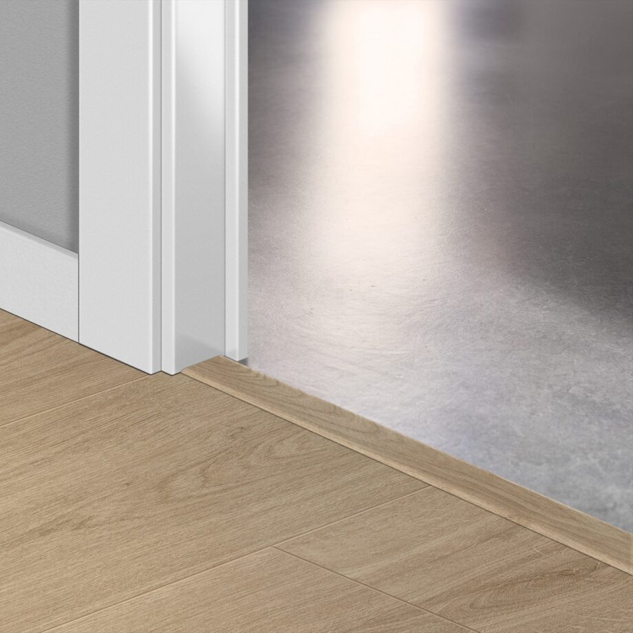 qsincp03555-1 Incizo 5-in-1 Übergangsprofil Quick-Step Valley Oak Light Brown für Laminat, 13x48x2150 mm