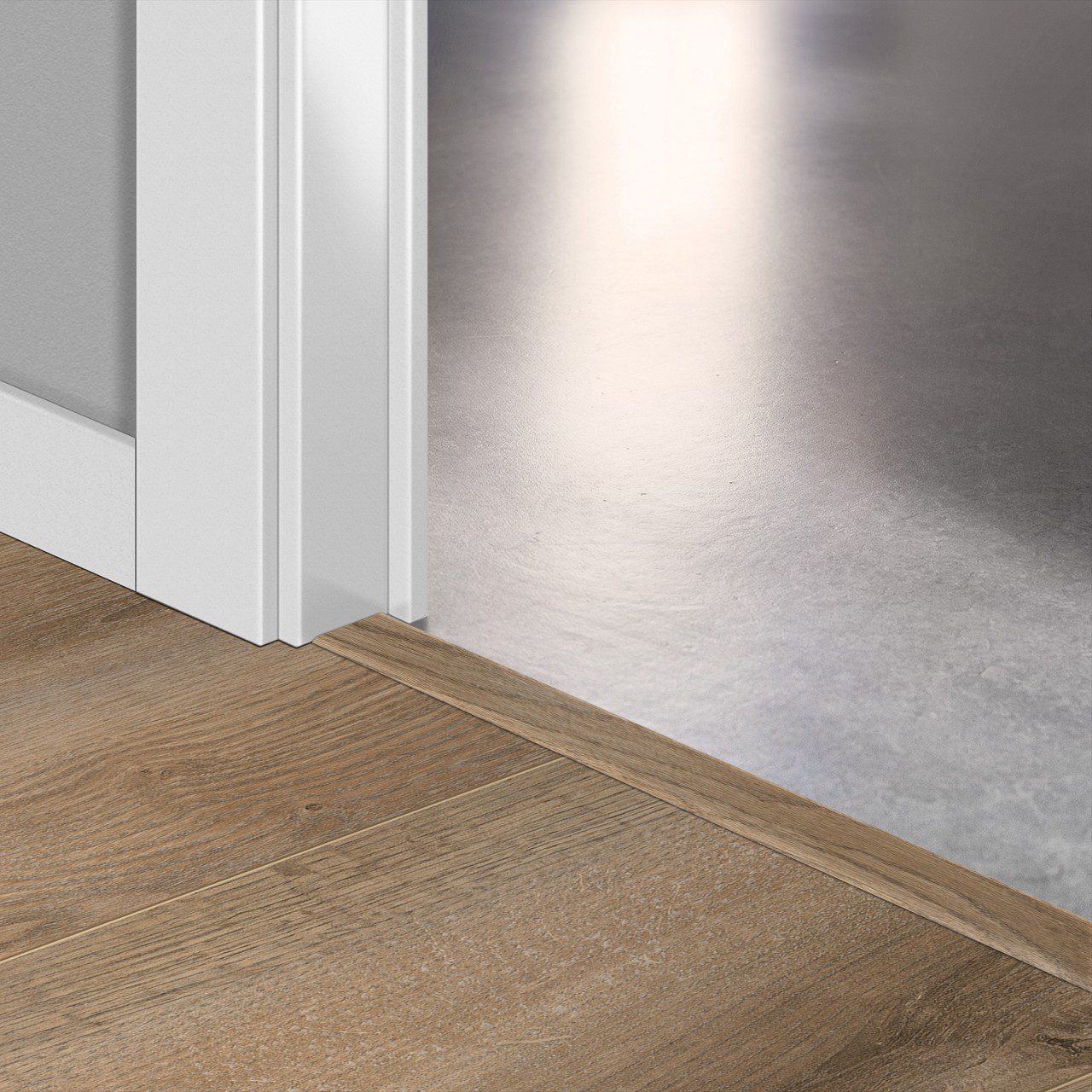 Incizo 5-in-1 Übergangsprofil Quick-Step Soft Oak Light Brown für Laminat, 13x48x2150 mm