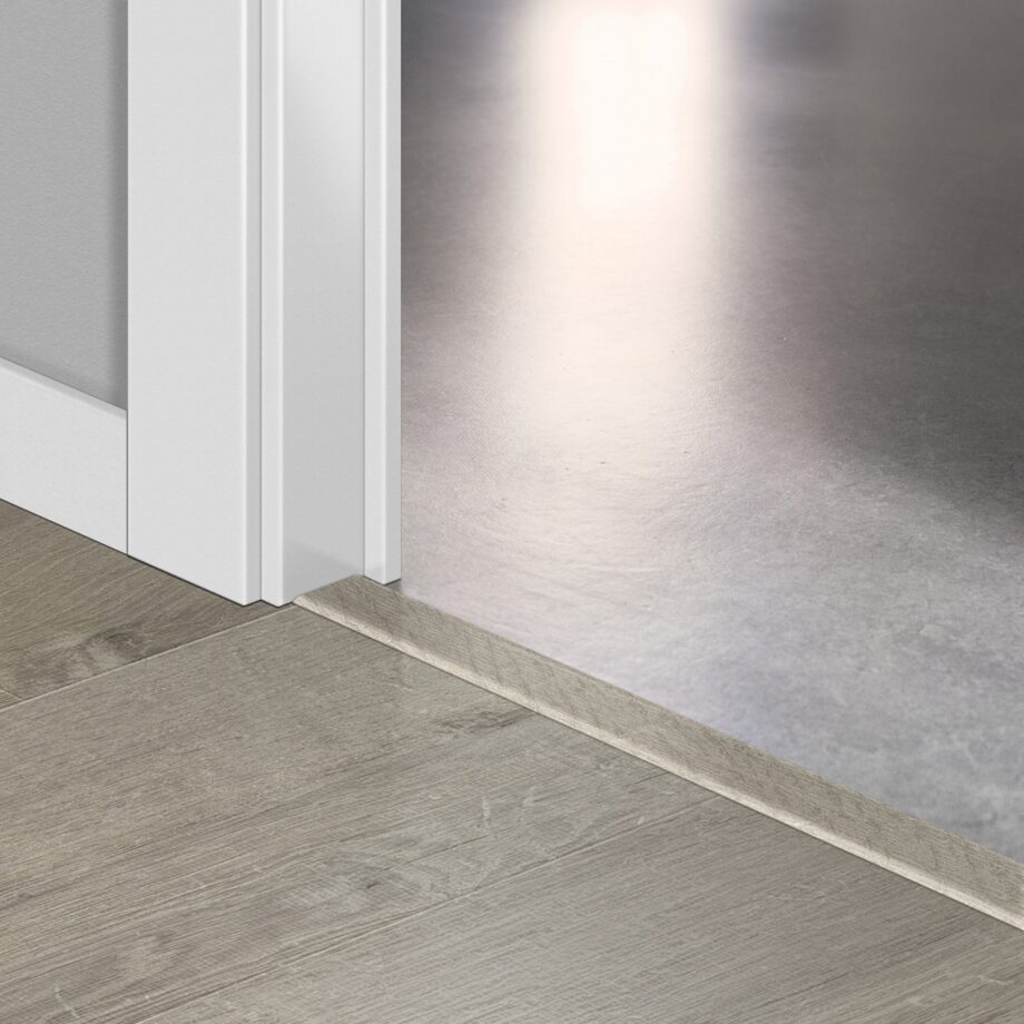 qsincp03558-1 Incizo 5-in-1 Übergangsprofil Quick-Step Soft Oak Grey für Laminat, 13x48x2150 mm