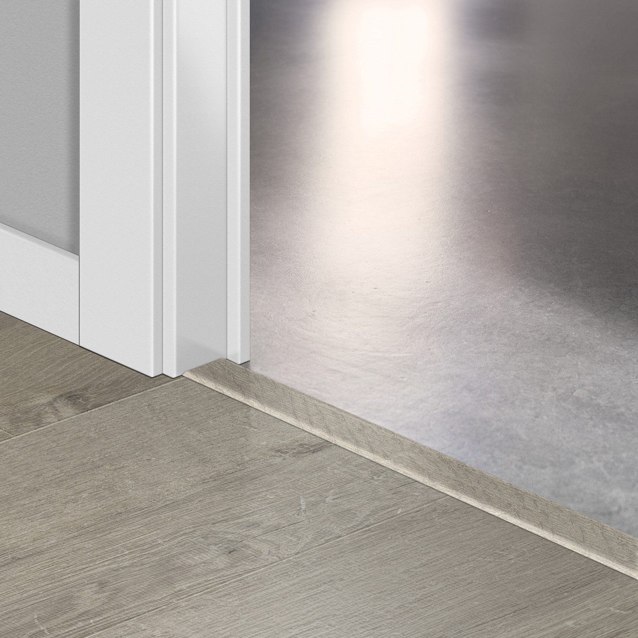Incizo 5-in-1 Übergangsprofil Quick-Step Soft Oak Grey für Laminat, 13x48x2150 mm
