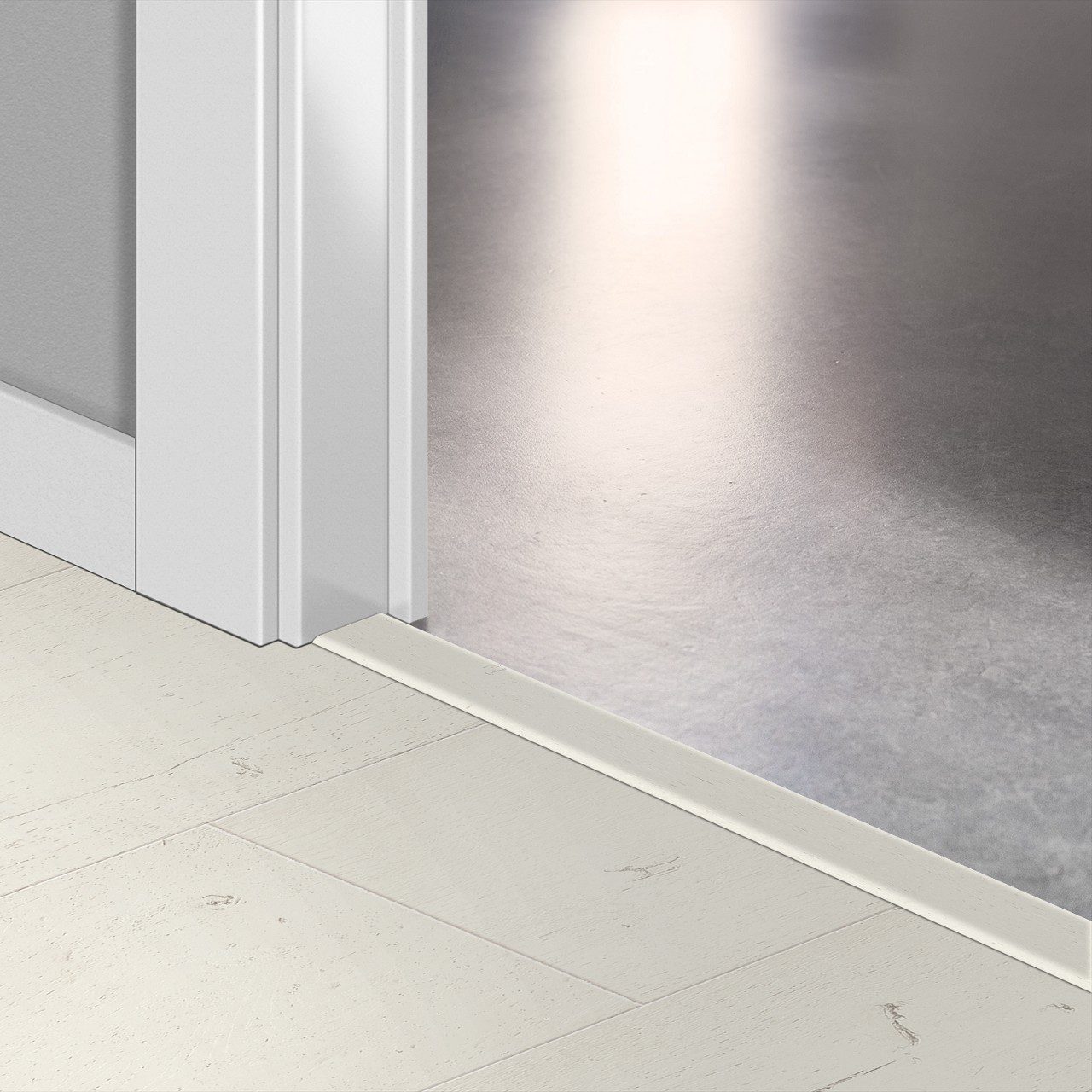 Incizo 5-in-1 Übergangsprofil Quick-Step Painted Oak White für Laminat, 13x48x2150 mm