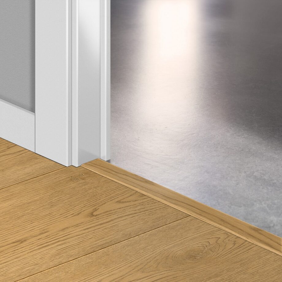 Incizo 5-in-1 Übergangsprofil Quick-Step Brushed Oak Warm Natural für Laminat, 13x48x2150 mm