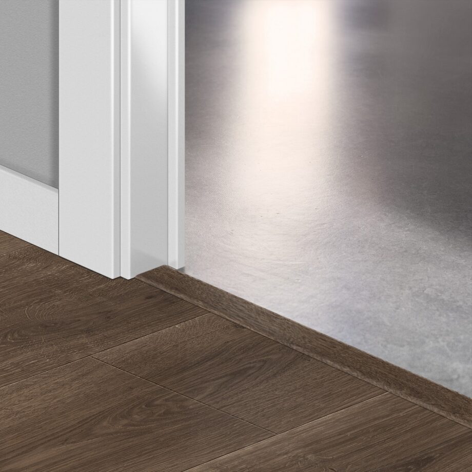 qsincp04766-1 Incizo 5-in-1 Übergangsprofil Quick-Step Brushed Oak Brown für Laminat, 13x48x2150 mm