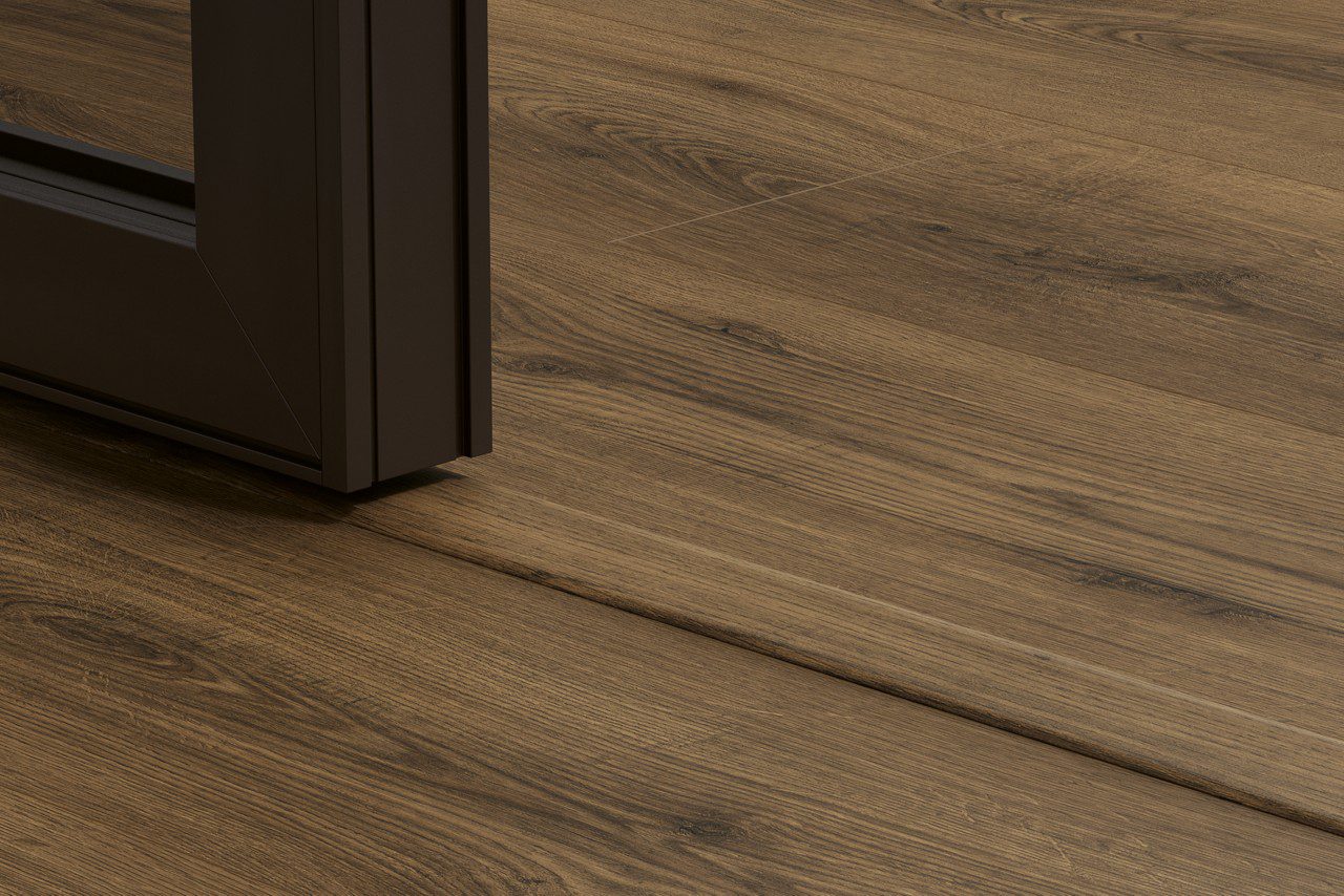 Incizo 5-in-1 Übergangsprofil Quick-Step Warm Brown Oak für Laminat, 13x48x2150 mm