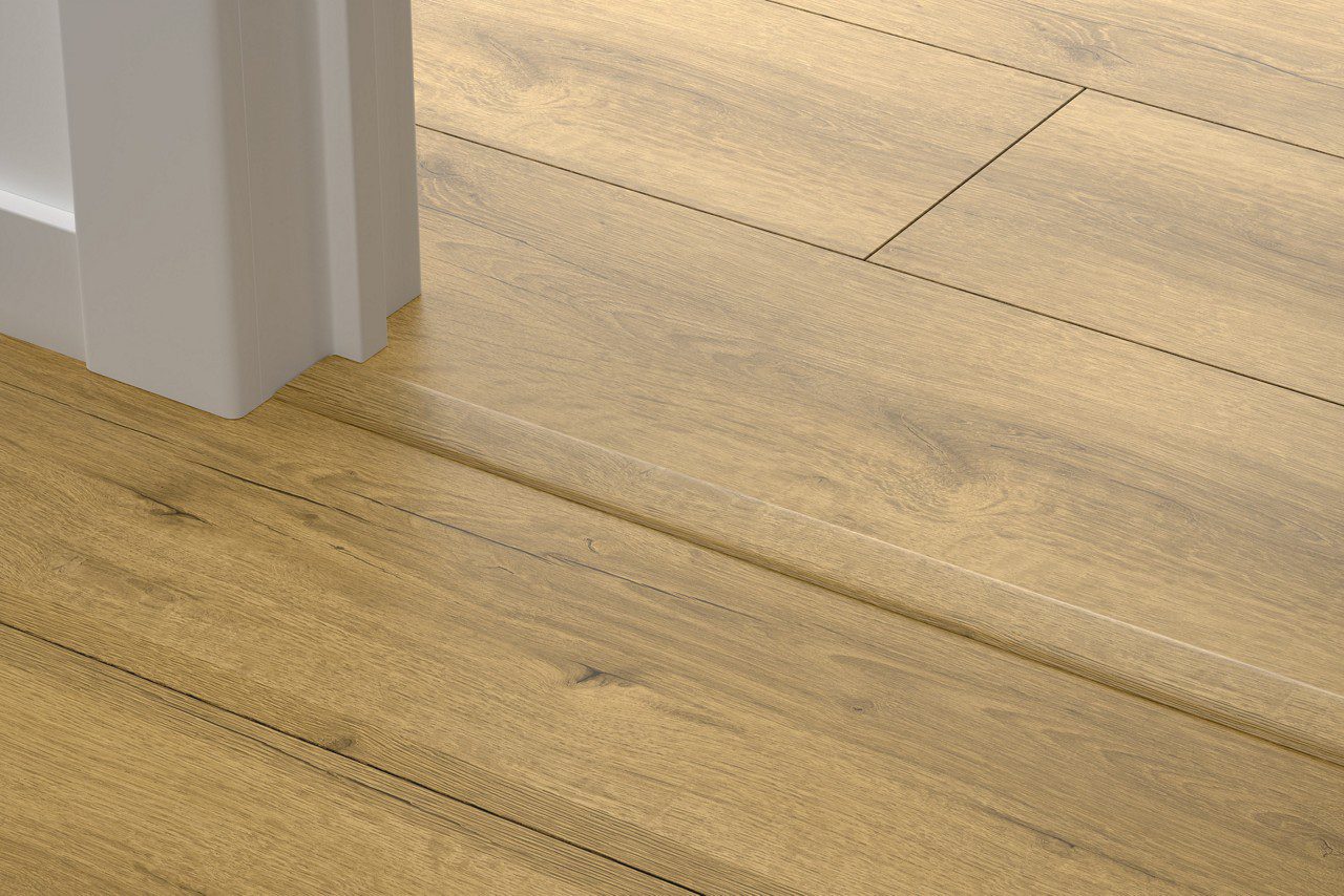 Incizo 5-in-1 Übergangsprofil Quick-Step Honey Brown Oak für Laminat, 13x48x2150 mm