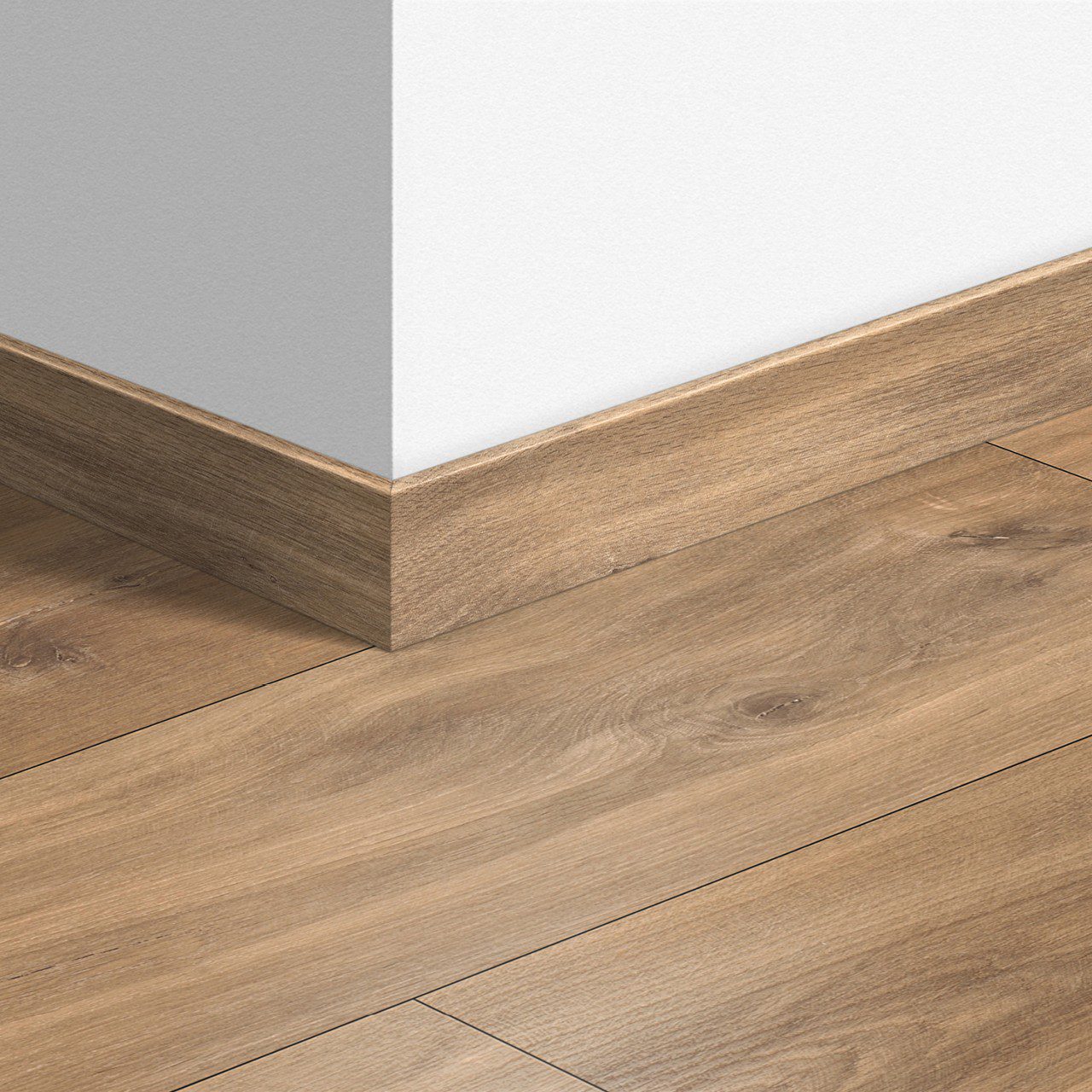 Sockelleiste Quick-Step Midnight Oak Natural für Laminat, MDF, 12x58x2400 mm