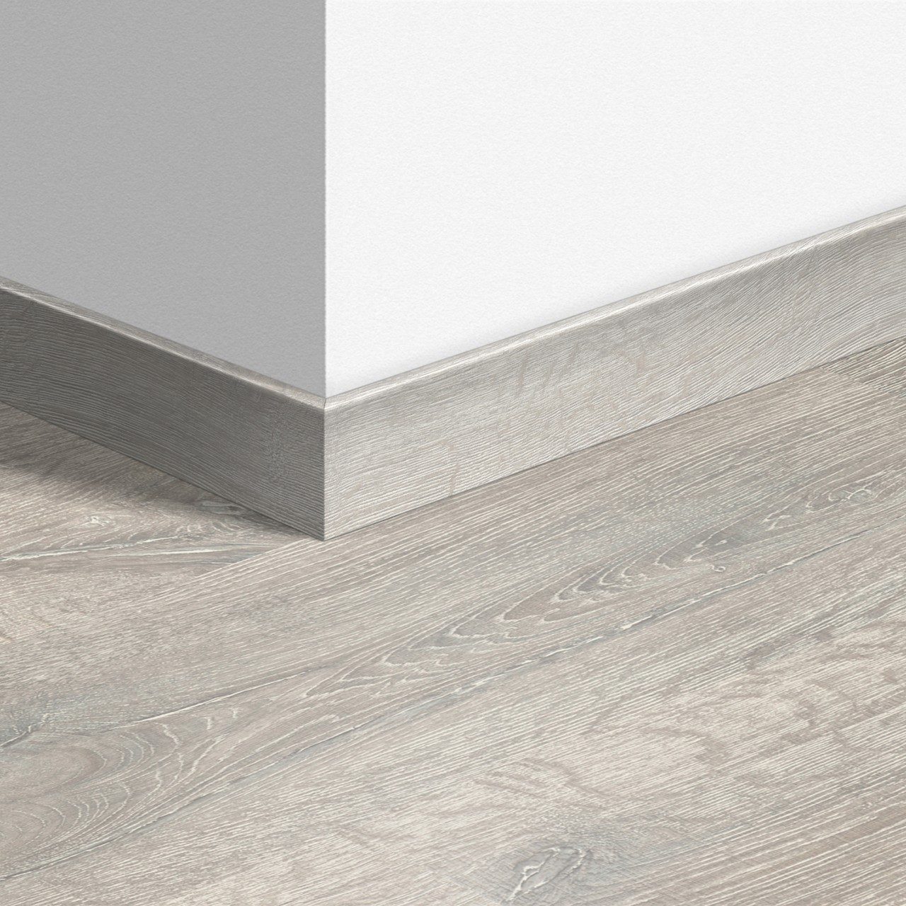 Sockelleiste Quick-Step Reclaimed White Patina Oak für Laminat, MDF, 12x58x2400 mm