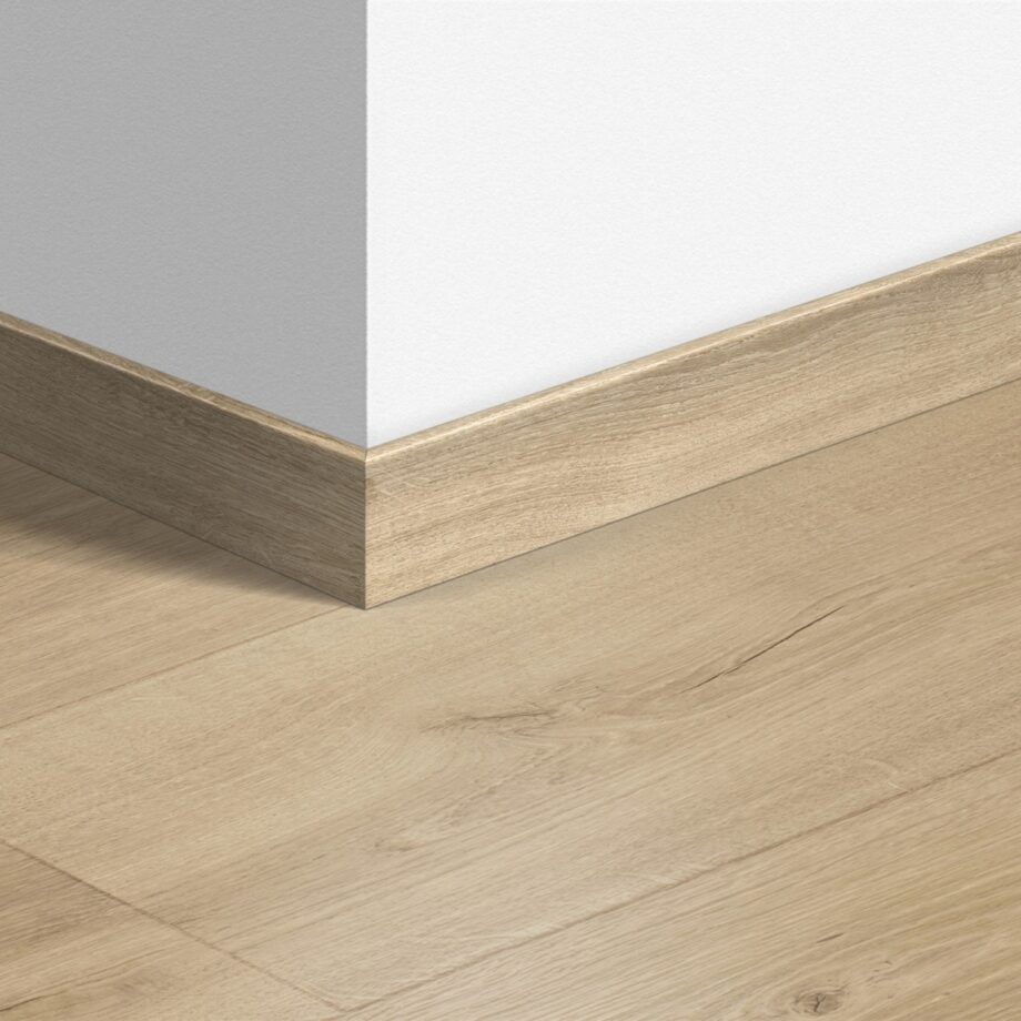 Sockelleiste Quick-Step Desert Oak Light Natural für Laminat, MDF, 12x58x2400 mm