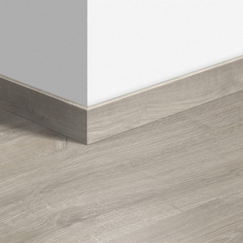 Sockelleiste Quick-Step Newcastle Oak Grey für Laminat, MDF, 12x58x2400 mm