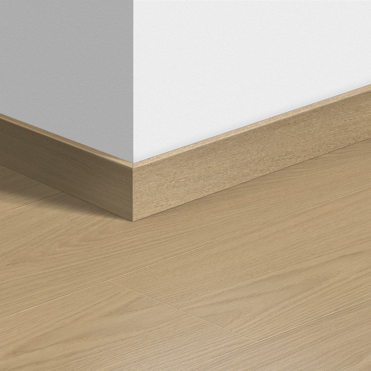 Sockelleiste Quick-Step Beige Varnished Oak für Laminat, MDF, 12x58x2400 mm
